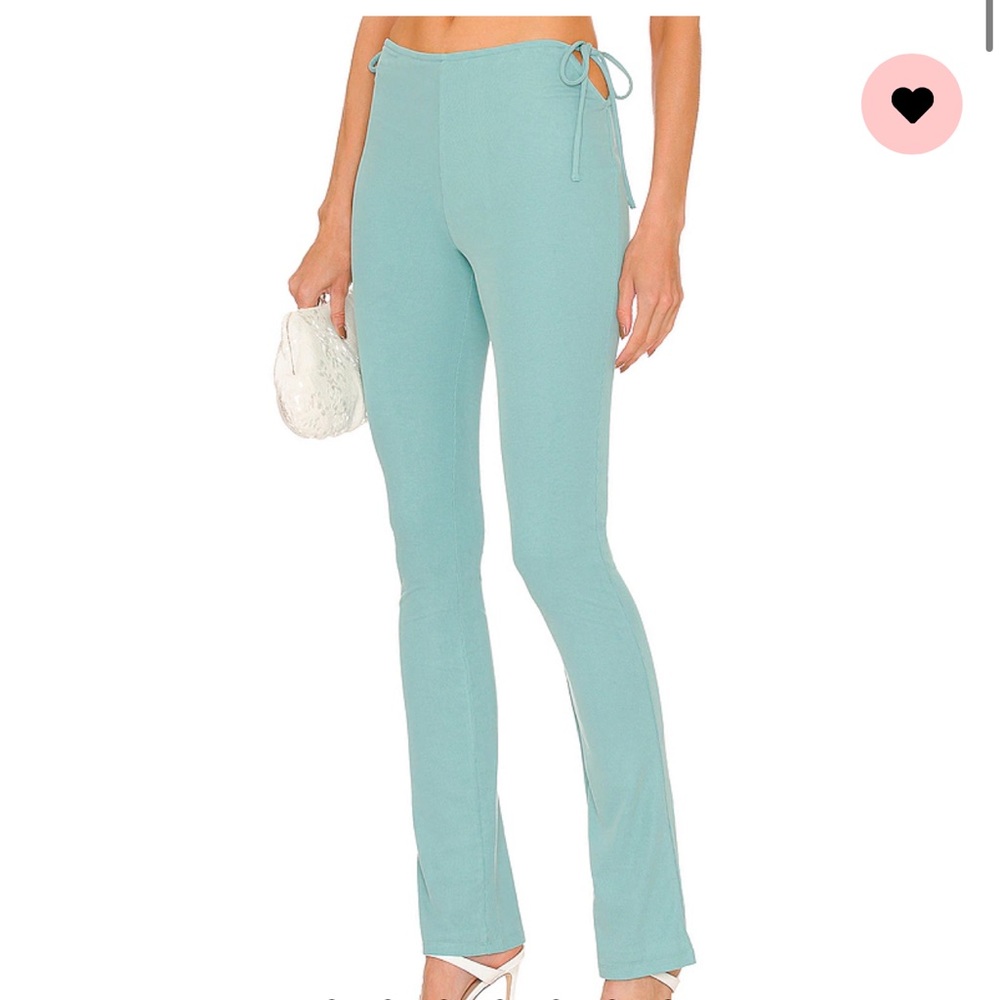 Brand New with tags Michael Costello Lyle Pant in Teal Size XS
